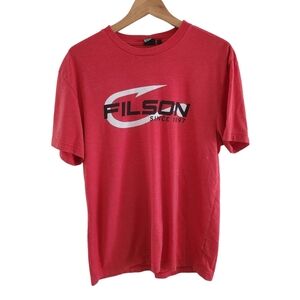 (M) Men Filson "Fish Hook" Logo T-shirt